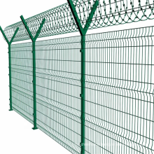 3D Curved Welded Wire Mesh Panel Fence